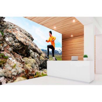 Fotomural Vinilo Running Rocas En La Montaña 400 X 300 Cm