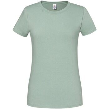 Fruit Of The Loom Camiseta Iconic 195 Premium para mujer