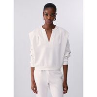 liu jo jersey sudadera con bordados joya para mujer