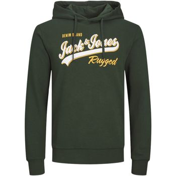 Jack & Jones Jersey 12236803 JJELOGO SWEAT HOOD 2 COL 23/24 NOOS PLS MOUNTAIN VIEW para hombre