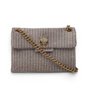 kurt geiger para mujer 3036240609 bolso mini kensington de tela beige osfa casual