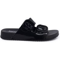 pisamonas zapatos sandalias habana doble hebilla brillo para nina
