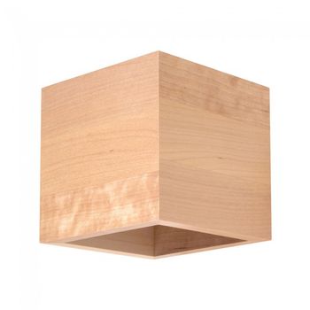Aplique de pared quad madera