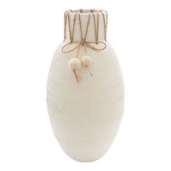 Florero Ceramica/cuerda