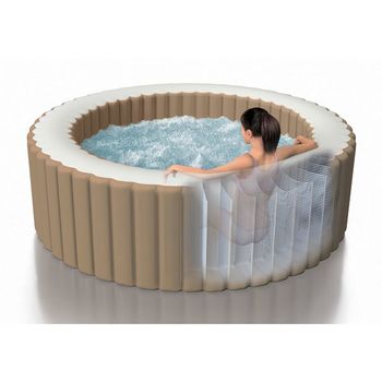 Purespa Bubble Round Jacuzzi (6 Person) Integrated Pump/Cover