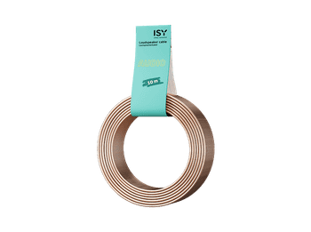 Cable audio - ISY IAU-1006, 10 m, Transparente