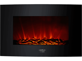 REACONDICIONADO Seminuevo Muy bueno Chimenea - Cecotec Ready Warm 3500 Curved Flames, 35