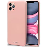 cool funda silicona cover rosa para iphone 11 pro