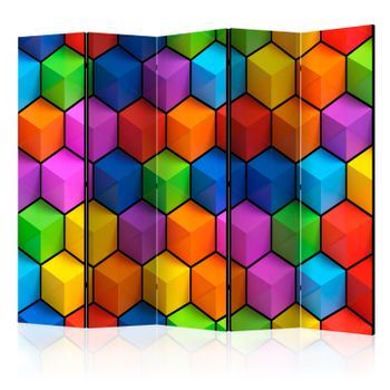 Biombo - Rainbow Geometry Ii (225x172 Cm)
