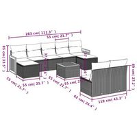 conjunto de sofa de patio con cojines estilo beige