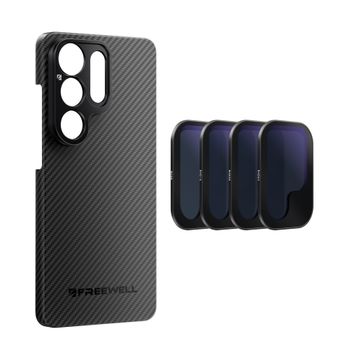 Kit de Cineasta Freewell con Soporte de 17MM para Teléfono y 4 Filtros ND para Samsung Galaxy S23/S24/S25/S26 Ultra, Accesorios de Fotografía