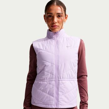 Nike Swift Therma-Fit  Chalecos para correr Mujeres - lila, plateado