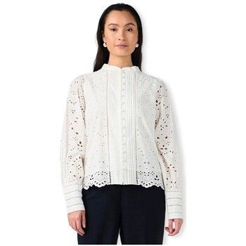 Y.a.s Blusa YAS Noos Alessia Shirt L/S - Star White para mujer