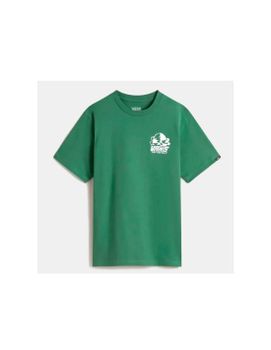 Camiseta Vans Mister Sinister Ss Niño Verde