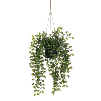 Planta artificial ficus verde  h46xb20xl20cm