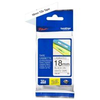brother tze241 cinta laminada para rotuladora electronica negro sobre blanco