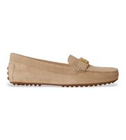 lauren ralph lauren para mujer 802821629035 mocasines barnsbury de ante beige 41 plano ninguno casual
