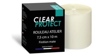 Pelicula protectora clearprotect rollo de taller 7 5cm x 10m mat