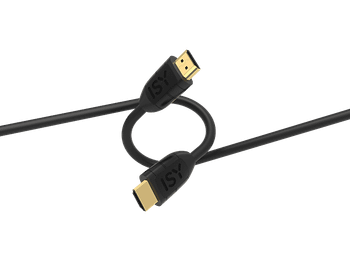 Cable HDMI - ISY IHD-9047, High Speed con Ethernet, 1.5m, Premium 18 Gbps, Max. resol 1080p (1920 x 1080), Negro