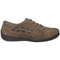 josef seibel zapatillas blucher fergey-40 piel castana para mujer