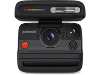 camara instantanea - polaroid flip  8 film bundle sistema hiperfocal 4 lentes flash negro