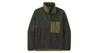 vellon patagonia microdini 1 2 zip negro verde  hombre