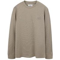 teddy smith camiseta manga larga waffle para hombre