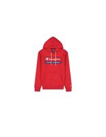 sudadera champion legacy rojo hombre