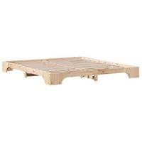estructura de cama madera de pino macizo 180 x 200 cm