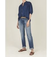 pepe jeans para mujer pl2051038 jeans straight arrow spring azul 2530 casual algodon denim