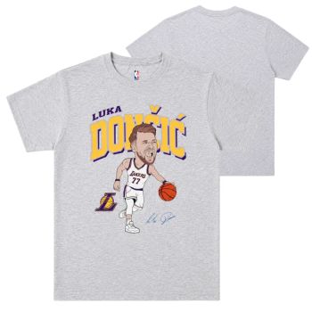 Camiseta Luka Doncic Lakers Courtside Outerstuff Junior