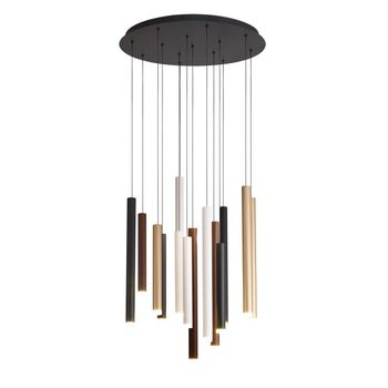 Lámpara colgante led cala (14x6w)