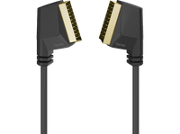 cable euroconector - hama 00205082 15 mm negro