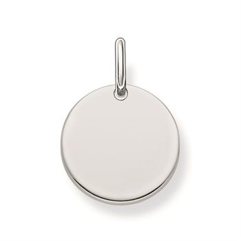 Colgante de plata grabable thomas sabo