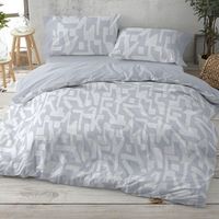 juego funda nordica 50 algodon etnico geometrico cama de 200 cm color azul burrito blanco