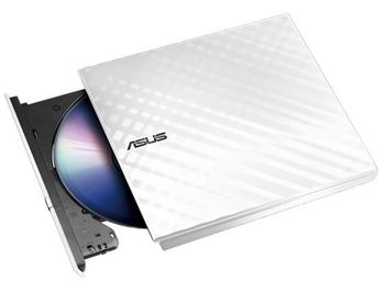 Asus SDRW-08D2S-U Lite Grabadora DVD Slim Externa USB Blanca