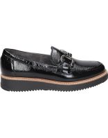mocasines de piel para mujer pitillos 10760 negro 39