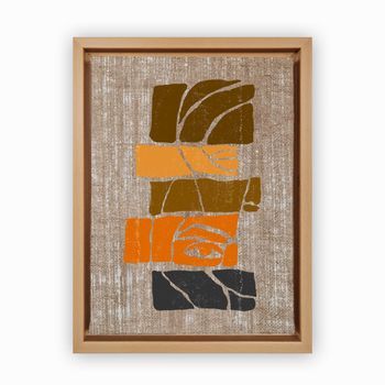 Pintura Decorativa Lienzo Lnj81918829309-4666 Multicolor 46x66 Cm