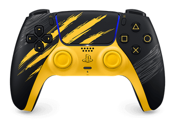 Mando PS5 - Sony DualSense® Edición Limitada Battle Yellow de Marvel's Wolverine, Compatible con Mac, PC y smartphones, Inalámbrica, Amarillo