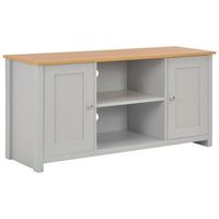 mueble de tv gris 120x39x58 cm vidaxl