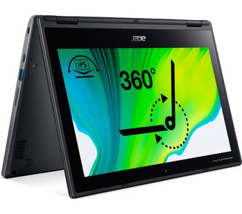 ACER Spin 311 11.6 AMD A4 2 in 1 Chromebook - 32 GB eMMC, Black, Black