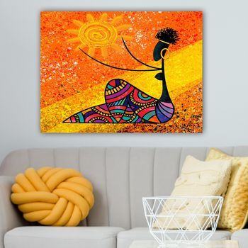 Pintura Decorativa Lienzo 1190556745_70100 Multicolor 70x100 Cm
