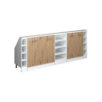 Conjunto De Armarios Para Techo Inclinado Rion Lote De 5 Vicco