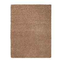 alfombra peluda skyline beige 140x200 cm