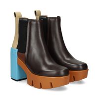 united nude botines con tacon mujer - multicolor talla 38