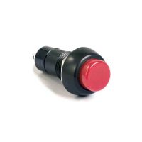 boton para atornillar 18mm rojo