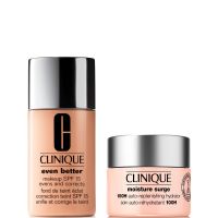 clinique even better vitamin makeup foundation  moisture surge 100h hydrator moisturiser bundle various shades - wn 30 biscuit