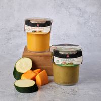 pack 2 cremas calabaza 400 g  huerta 400 g