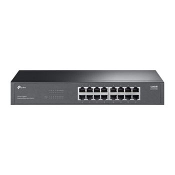 Switch TP-Link LS1016G 16 Puertos Gigabit Ethernet Sin Ventilador Montaje en Rack