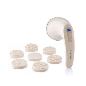Beautifly B-skin Masajeador Anticelulítico Eléctrico Con Luz Térmica Roja | 8 Cabezales Intercambiables, 10 Niveles De Intensidad | Mejora Circulación, Reafirma Y Reduce Celulitis